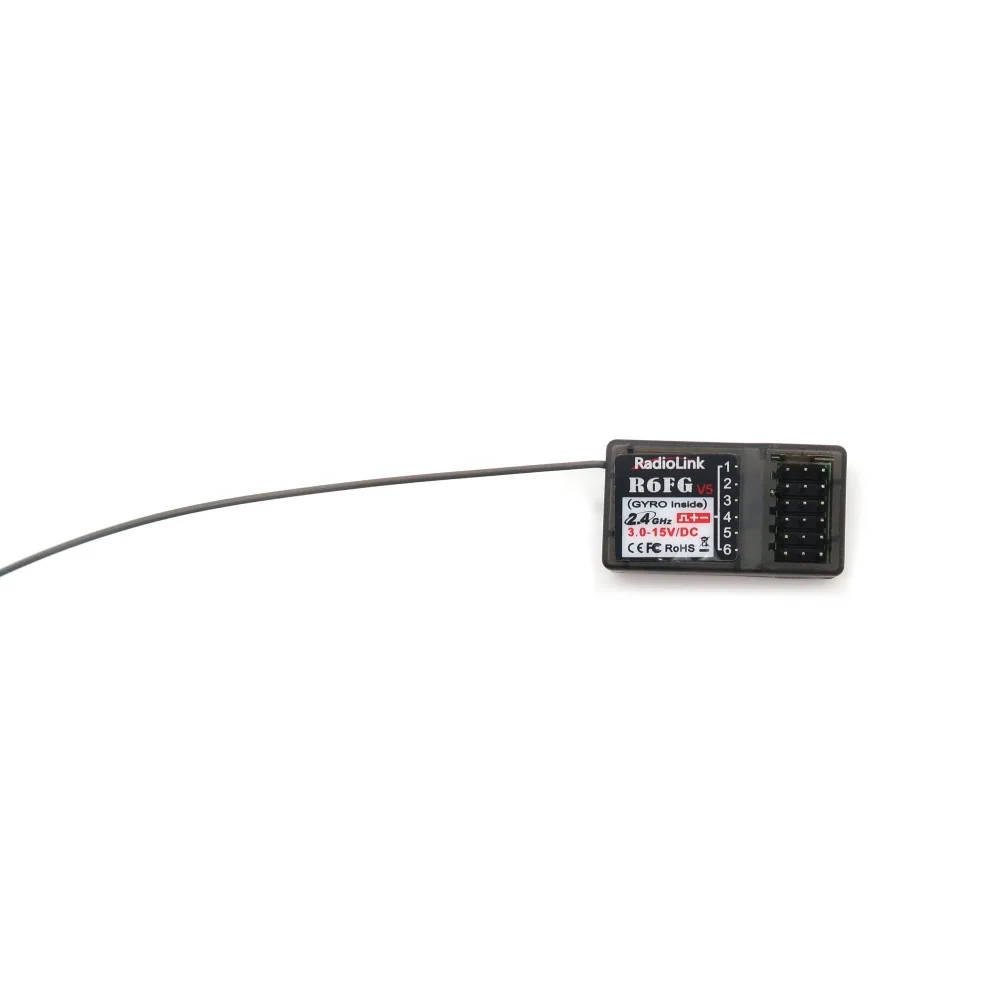 Radiolink R6FG V5 리시버, 6 채널 2.4GHz, RC 자동차 및 보트 ..