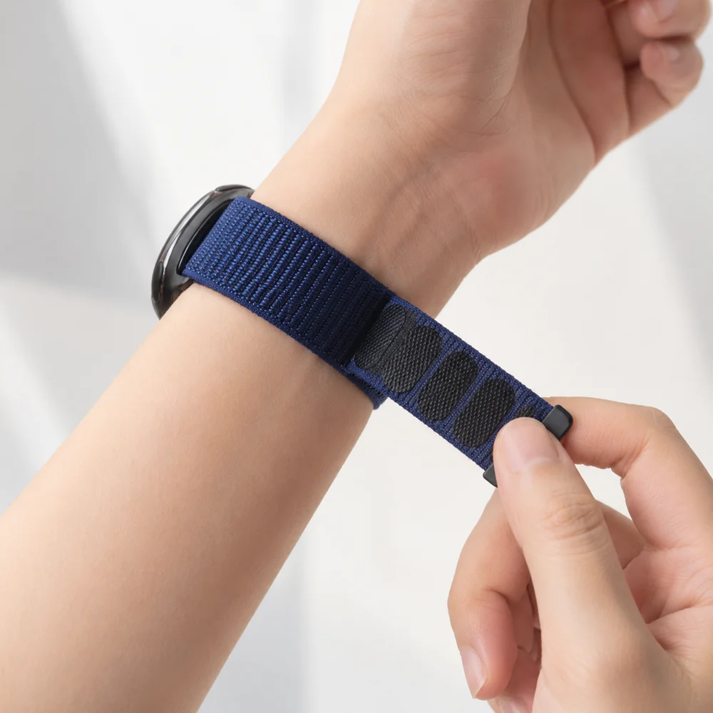 Nylon Sports Bracelet Watchband Replacement - Adjustable Strap, Universal Size