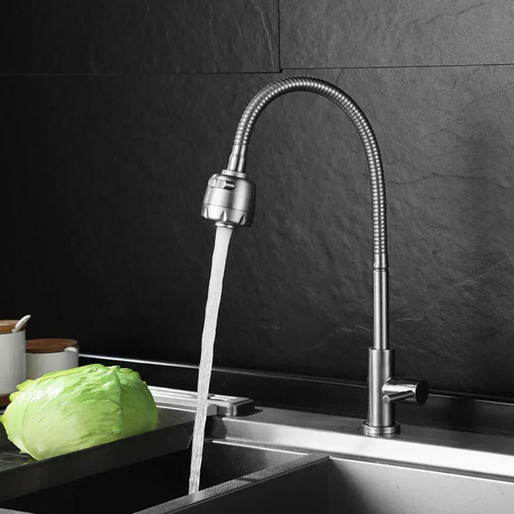 Kitchen Faucets Aerator 360 Degree Swivel Dual Mode Sprayer Filter Water Saving