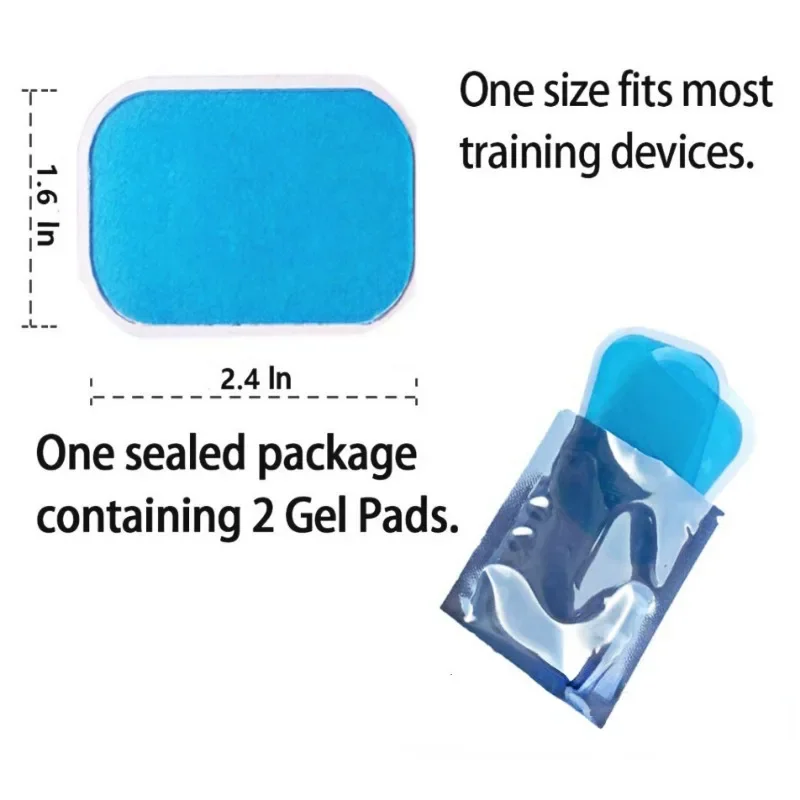 Electrode Pads Muscle Stimulator Massage Gel Pads Muscle Massager Muscle Massager Stick Massage Tool 10/20PCS Gel Pad EMS Abdominal Gel Patch Fitness Hydrogel Abdominal Muscle Stimulator Weight Loss Massage Machine Patch Massage