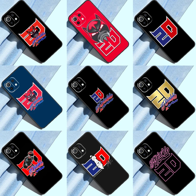 Custodia Moto No.20 Fabio Quartararo Per Xiaomi 11T Pro 12S Ultra Mi 11 Lite Cover Posteriore Per Poco X3 Pro F4 Gt M5 M4 F3