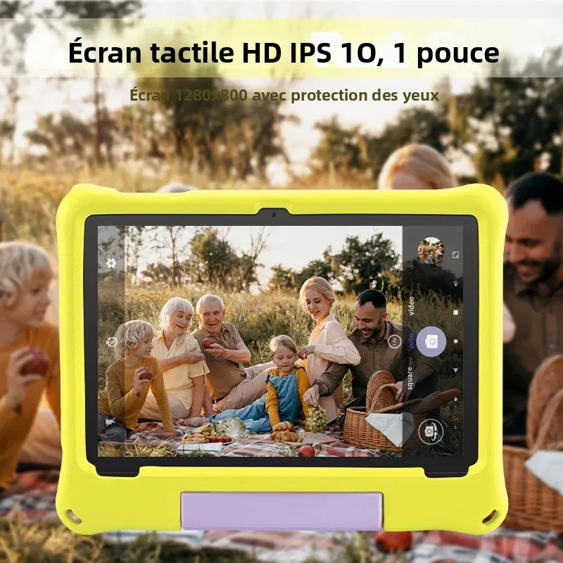 Paianry 10.1 Inch Kids Android 15 8GB (4+4GB) RAM 64GB ROM 5000mAh Oca-core Wifi Kinderspeelgoed Educatief_voghion.com