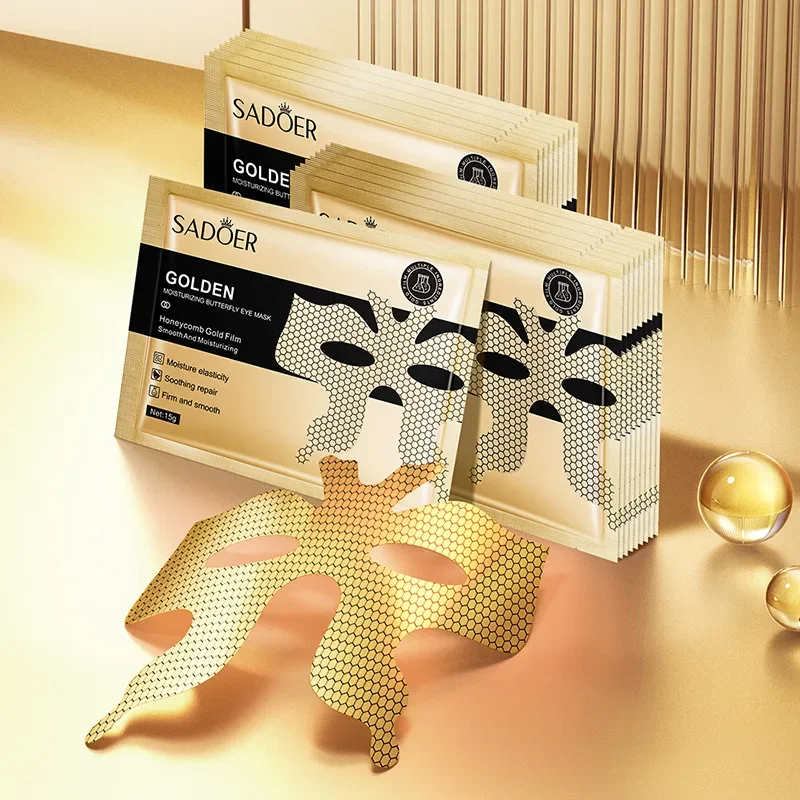 

24pcs Golden Moisturizing Butterfly Eye Mask Collagen Anti-Wrinkle Anti Aging Eye Skin Care Patch Dilute Fine Lines Mask