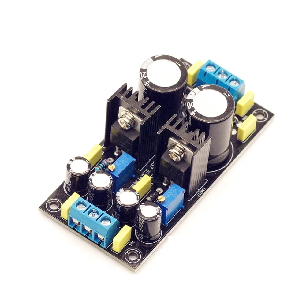 Фото LM317 LM337 Положительный Регулятор напряжения отрицательной мощности Регулируемый модуль от переменного тока до постоянного тока 5 в 6 в 9 в 12 В 15 в 19 в 24 в аудио усилитель №2