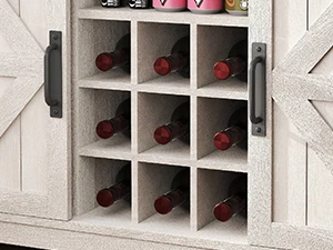 kitchen buffet; office coffee station; buffets & sideboards; small liquor cabinet