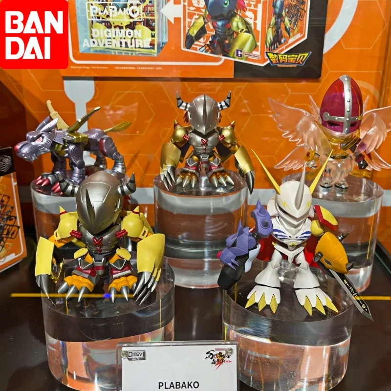 本物の Qmsv ミニ Plabako デジモンアドベンチャーブラインドボックス