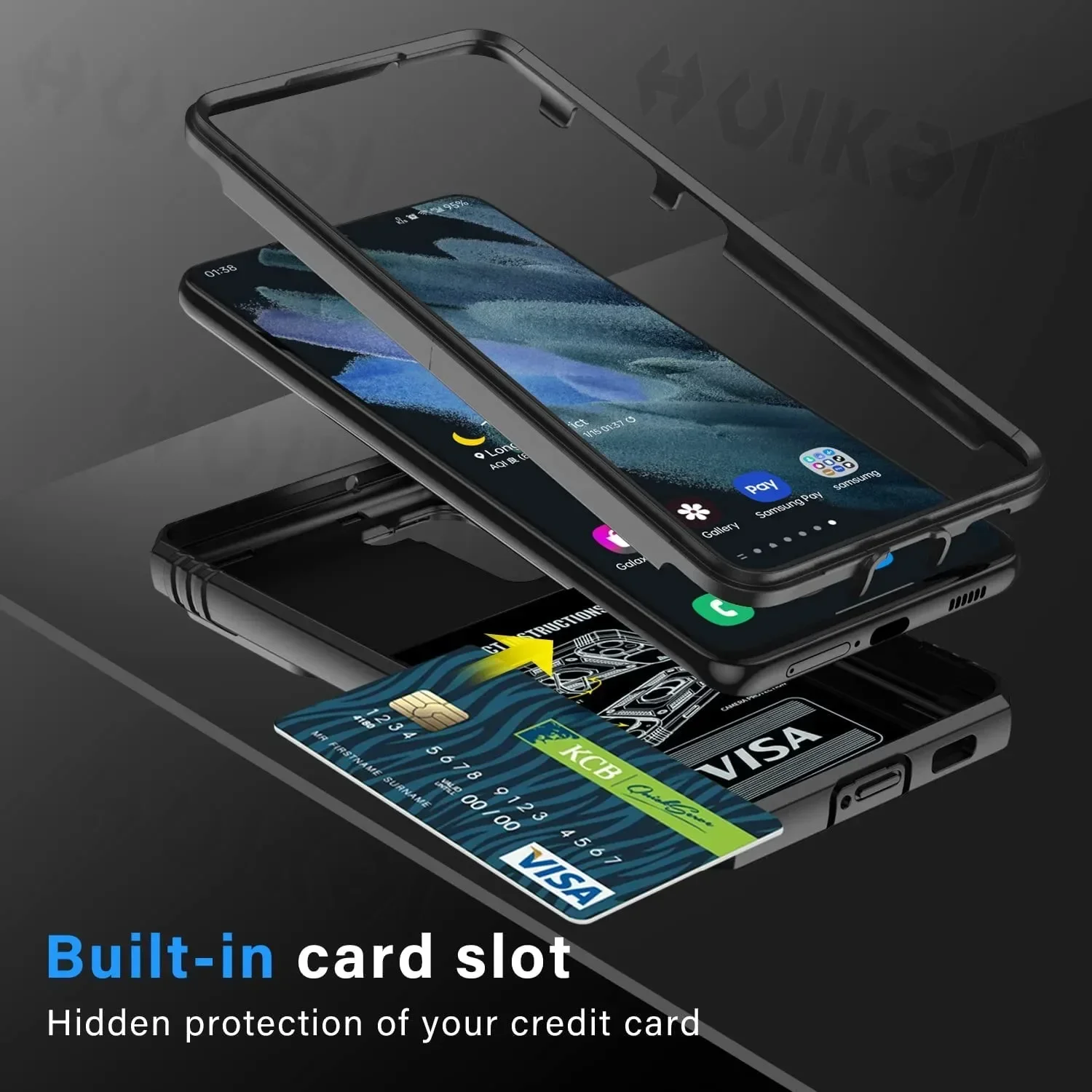 Case For Samsung Galaxy S25 Plus S25 Ultra S24 Ultra S24 FE S22 A55 A16 A52S A15 Camera Slide Lens Protective Cover camera lens case