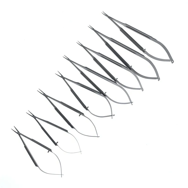 

Castroviejo Needle forceps Needle Holders Straight/Curved Head 12.5cm-18cm Dental forceps Orthodontic Implant tool