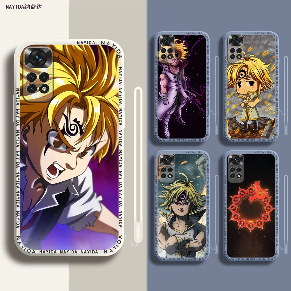 

Phone Case For Xiaomi Redmi Note 12 11 12S Pro Plus 12c 11a 4G 5G Soft Silicone Cover The Seven Deadly