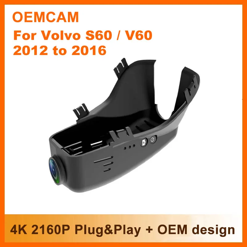 

Front Rear Car 4K Wifi Dash Camera Dual Cam Car DVR OEM Dash Cam for Volvo S60 V60 Dashcam 2018 2017 2016 2015 2014 2013 2012
