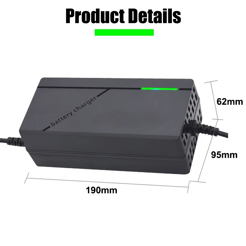 Universal Smart Fast Charging Plug Charger for Lithium Li-ion Battery Packs