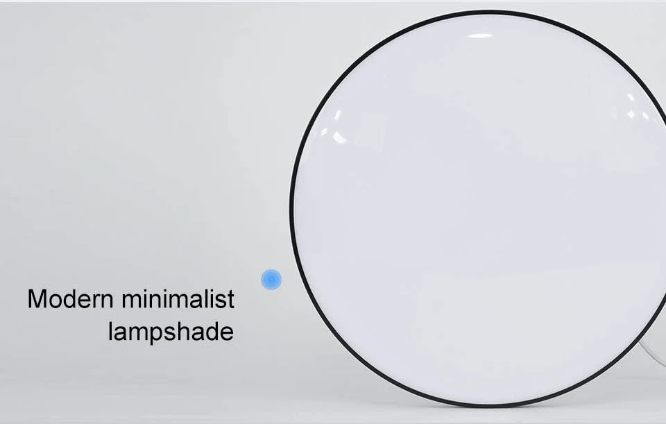 Moderne Deckenleuchten 50W 80W Staub- und Feuchtigkeitsbeständige Intelligente LED-Deckenlampen Fernbedienung APP Wohnzimmer Schlafzimmer Badezimmer – Detail 16