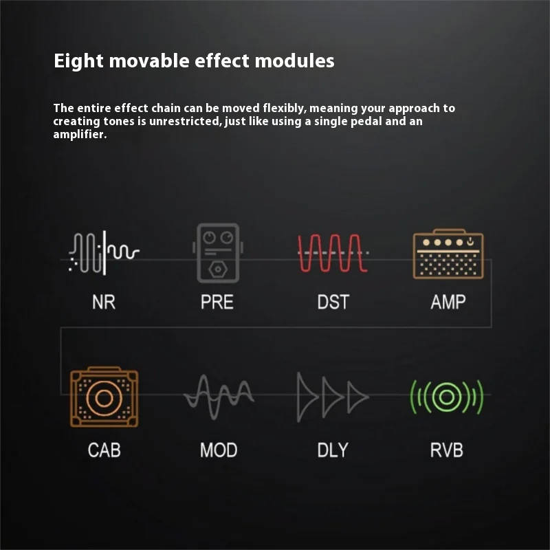 DK iE-350 MEGATRON Electric Guitar Integrated Effect Rechargeable