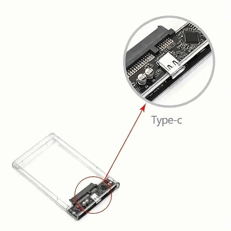 SSD HDD Enclosure USB 3.0 External Hard Drive