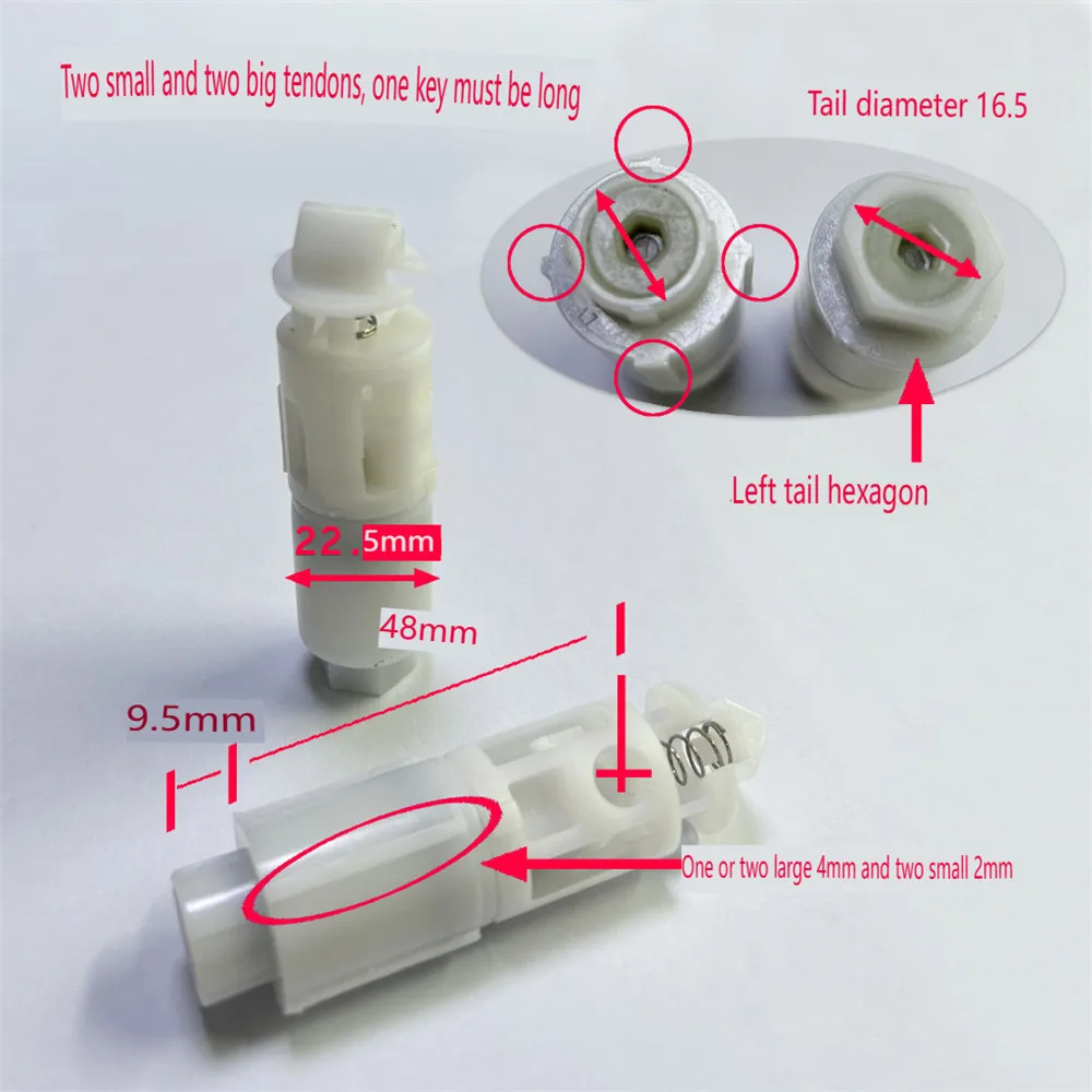 Suitable for PP urea-formaldehyde toilet seat er shaft damper special for bathroom toilet L24093 toilet seat accessories