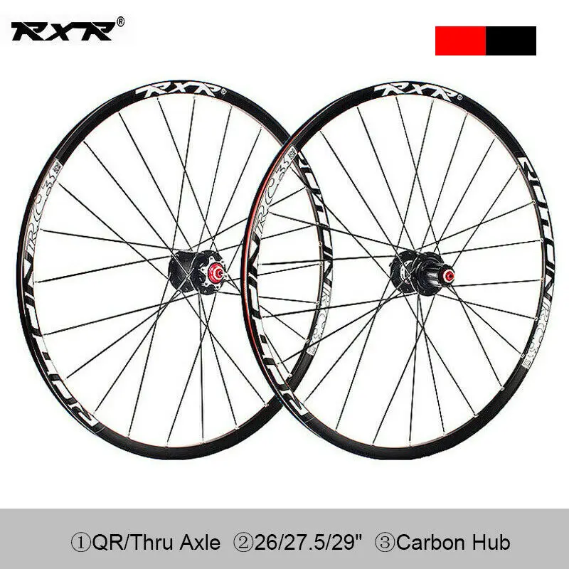 RXR Bicycle Wheels Carbon Hub Mountain 
