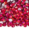 Mix SS6-30 1440Pcs Glitter Non Hotfix Rhinestones Magenta Light Nails Accessories стразы Nail Art Crystals for Nail Charms Dress 1