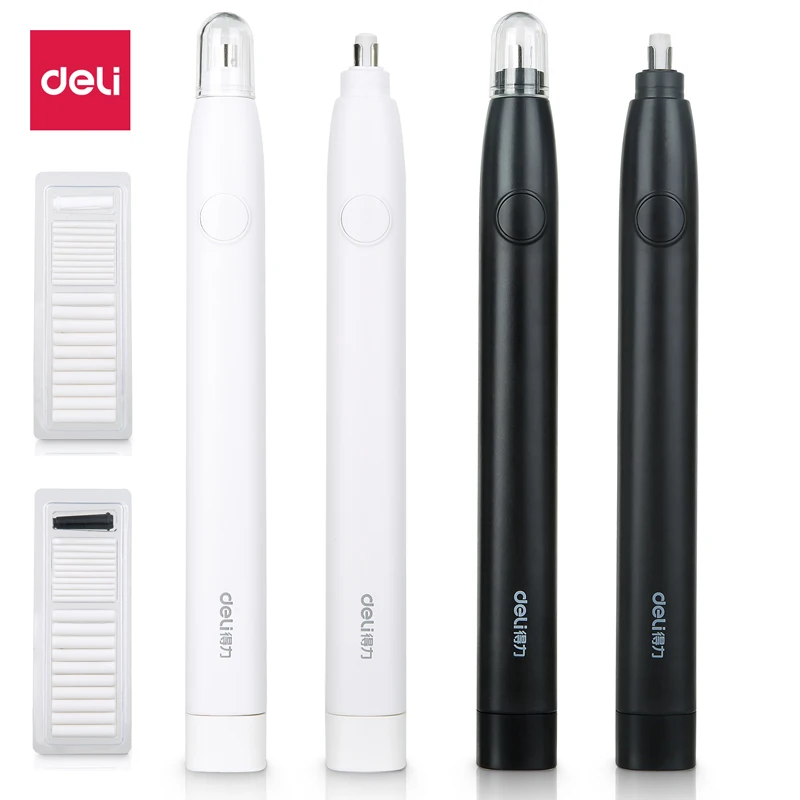 Leylor Kit De Borrador Eléctrico, Práctico Borrador Recargable Con Carga USB Con 16 Recambios De