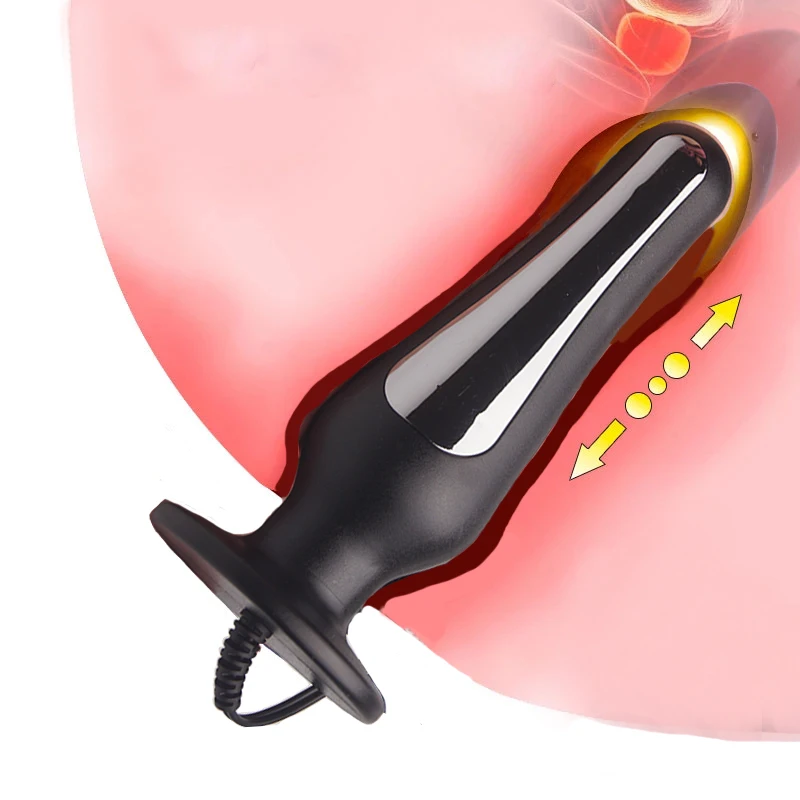 E stim Anal Vagina Butt Plug Electrostimulator Electro Sex Toys
