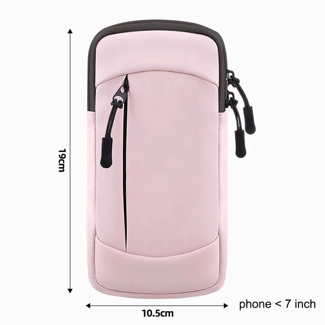 Running Armband Bag Phone Case Universal Sports Armband Arm Pouch Phone Holder Mobile Waterproof Wrist Band 6