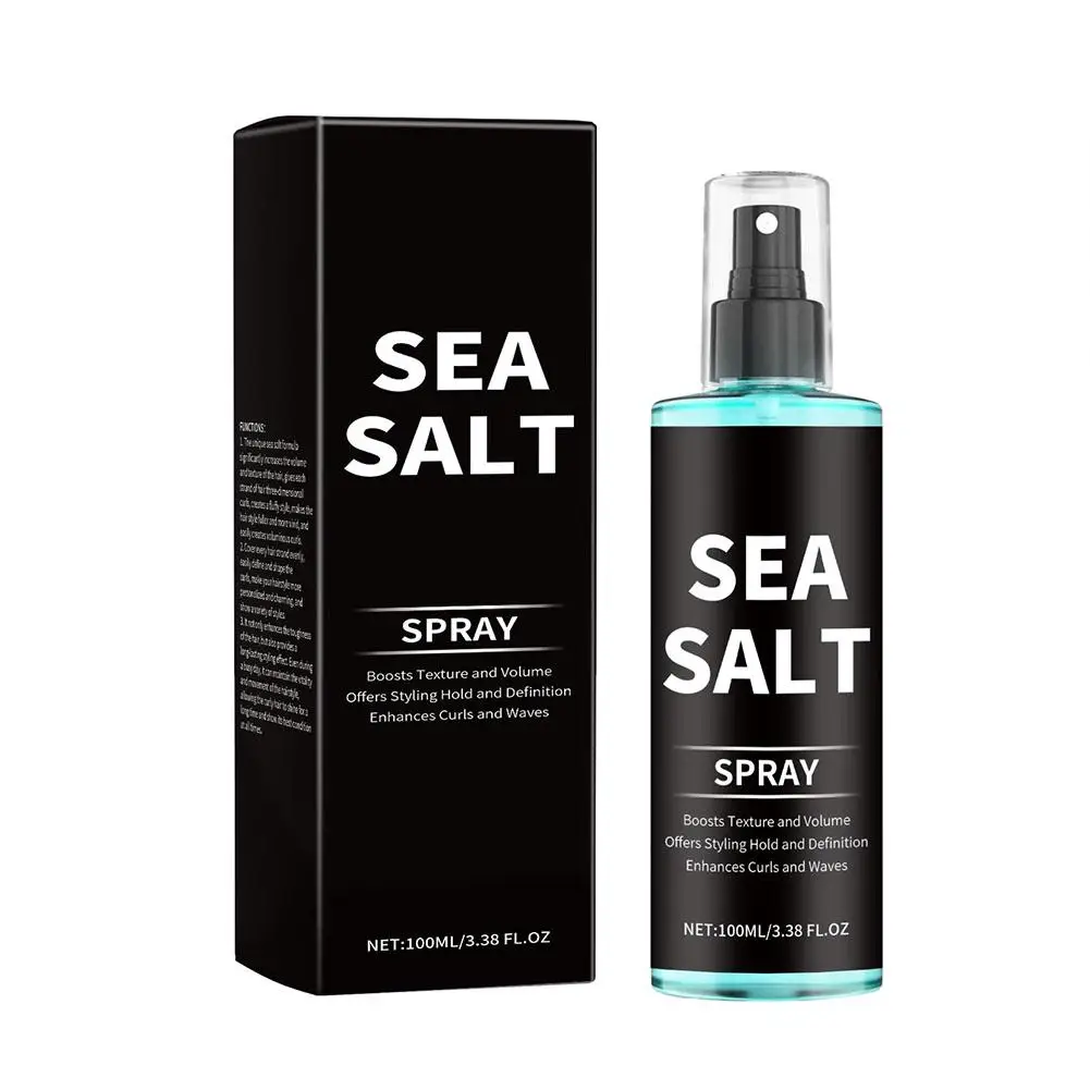 100ML Sale marino Spray per lo styling dei capelli Migliorare l'ispessimento Forte tenuta Non grasso Soffici Volumizzanti Riducendo i capelli appiccicosi Nourishi - immagine 2