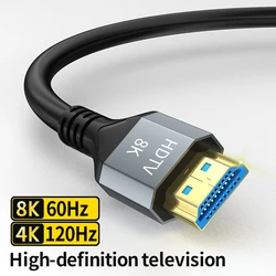 Ultra High - Speed HDMI 2.1 Splitter with 8K/60Hz & 4K/120Hz Support - 5m (8K  HDMI Cable)