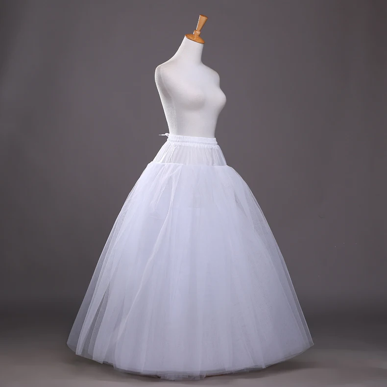 

3-layer boneless wedding dress skirt support bridal dress loop less apron daily performance dress support skirt skirt