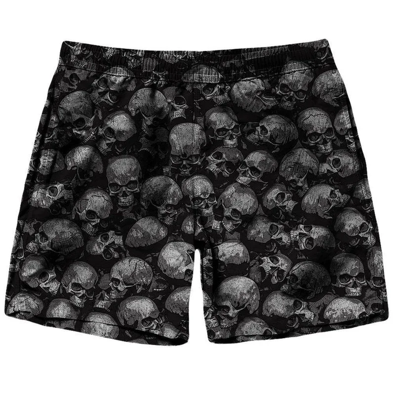 New Men Microphone Patterns Beach Shorts 3D Printed Dollars Short Pants Fun Street Outdoor Breathable Sports Board Shorts 6