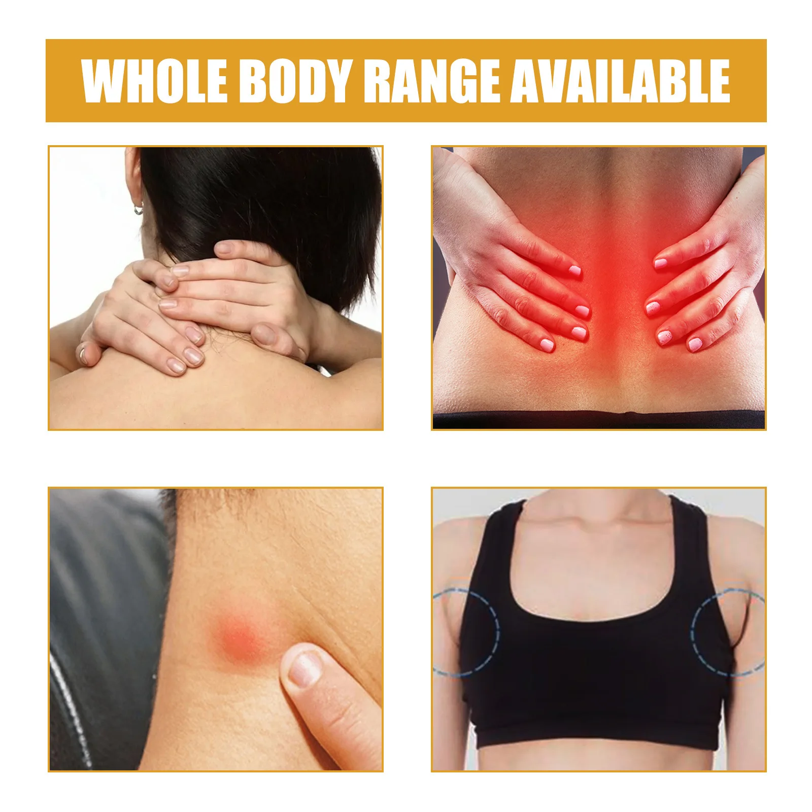 Ingweröl Lymphdrainage Körperpflege zum Ausbaggern der Achselhöhle Hals Meridian Ausbaggern Stress abbauen Gewicht verlieren Ätherisches Öl für Frauen_voghion.com