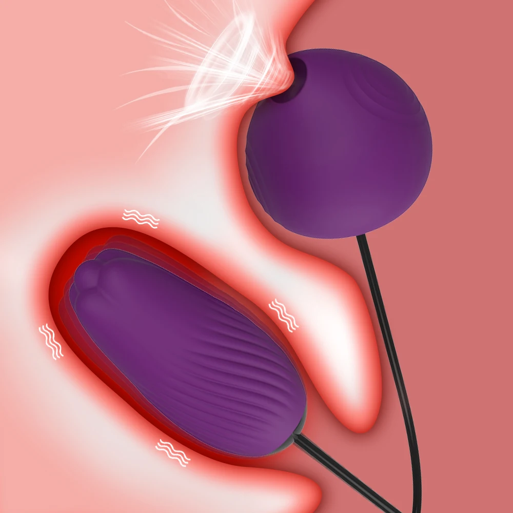 Vibrateur 10 Double Vitesse Vibrant Clit Suceur Léchage Téton Fellation Stimulation Clitoris Masturbation Féminine Oris_voghion.com