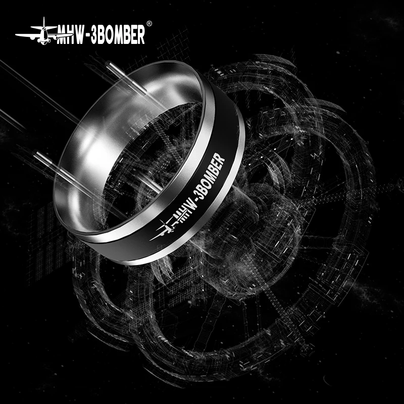 MHW-3BOMBER 커피 도징 링, 자석 에스프레소 도징 깔때기, 58mm 포타필터, 36 자석, 홈 바리스타 액세서리