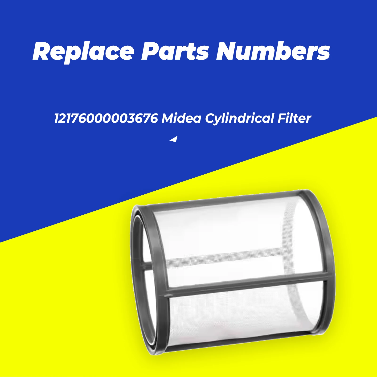 1PCS,12176000003676 Dishwasher Cylindrical Filter for Midea universal model parts 3