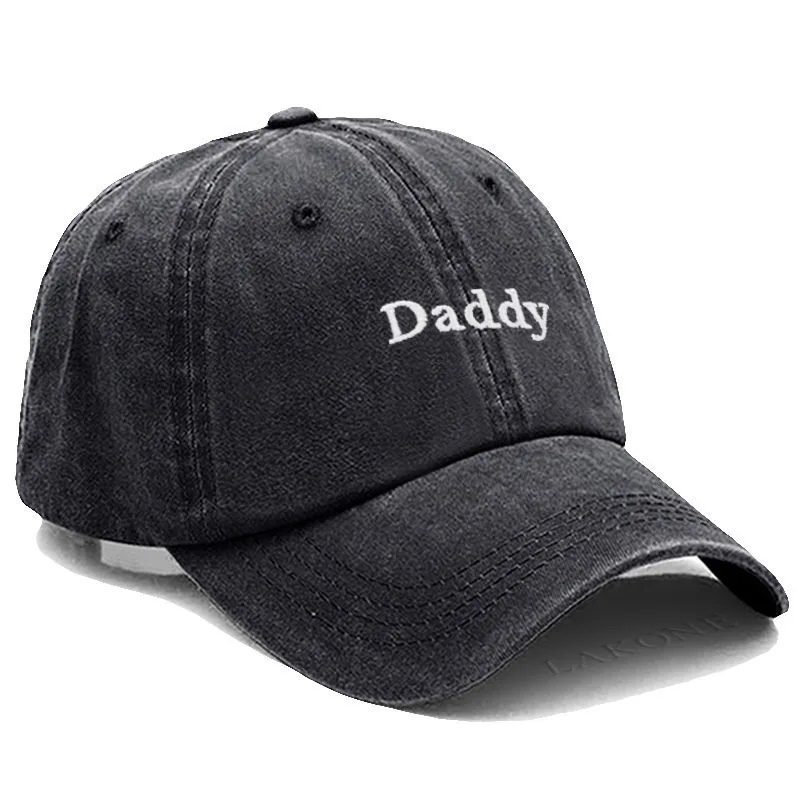 Cotton Baseball Cap For Men Daddy Embroidery Dad Hat