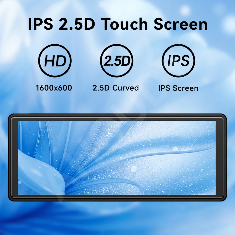 VENBES 10,26 Zoll Autoradio Drahtloses CarPlay Android Auto IPS Touchscreen Mirror Link Bluetooth USB TF Carplay Display – Detail 6