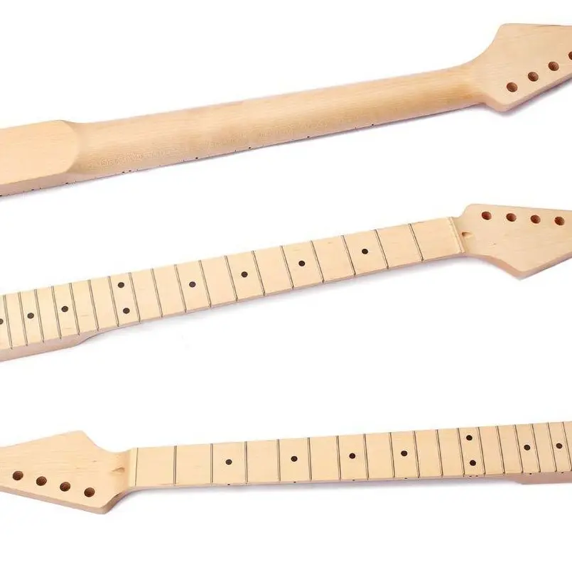 

22 Grade Maple Fingerboard Electric Guitar Neck Handle for ST -- without Back Midline