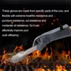 HITBOX 16inch Welding Gloves 1.3mm Thick Cowhide Leather Heat Resistant BBQ Welder Work Gloves For Kitchen Grill Heat Insulation 5