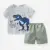 Brand Cotton Baby Sets Leisure Sports Boy T-shirt + Shorts Sets Toddler Clothing Baby Boy Clothes 8