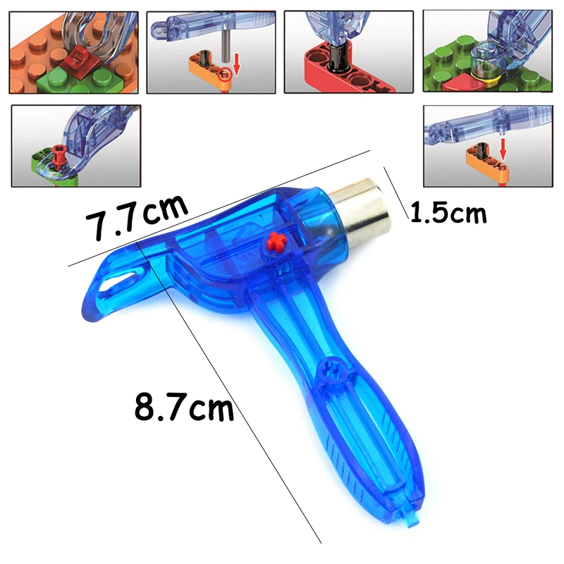 Toys Dismantled Device Building Blocks  Pliers Clip remover Tongs Tool Bricks Designer Creative Technology Accessories Parts - 4