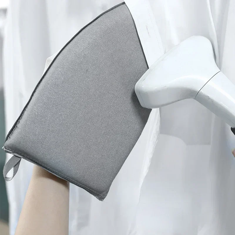 Hand-Held Mini Ironing Pad Sleeve Ironing Board Holder Heat Resistant Glove for Clothes Garment Steamer PortabLe Iron Table Rack