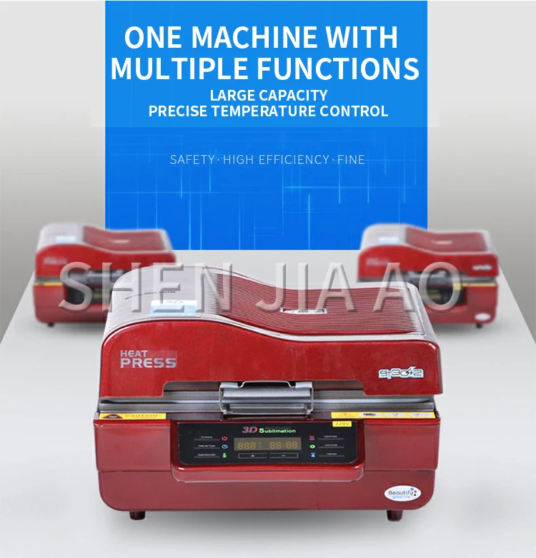 ST-3042 3D heat printing machine 3D mug sublimation machine For Phone Cases Mug