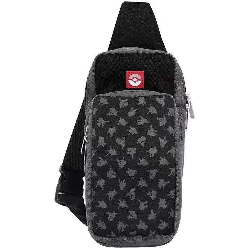 Pokmeon  크로스 바디 보관 가방 Nintendo Switch Oled 여행 휴대용 NS Lite 게임 콘솔 도크 배낭 액세서리