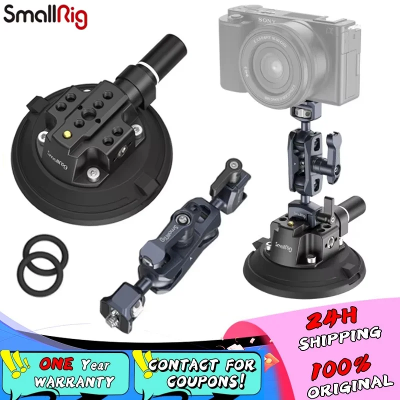 Supporto a ventosa per fotocamera NEEWER da 6 pollici/15,2 cm con testa a sfera, braccio magico in metallo, supporto a ventosa per cruscotto e parabrezza dell'auto
