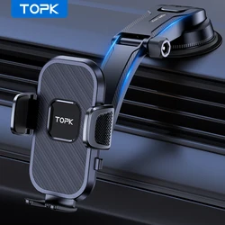 Universal Car Phone Holder with Air Vent and Suction Cup Mount (Dashboard Only)