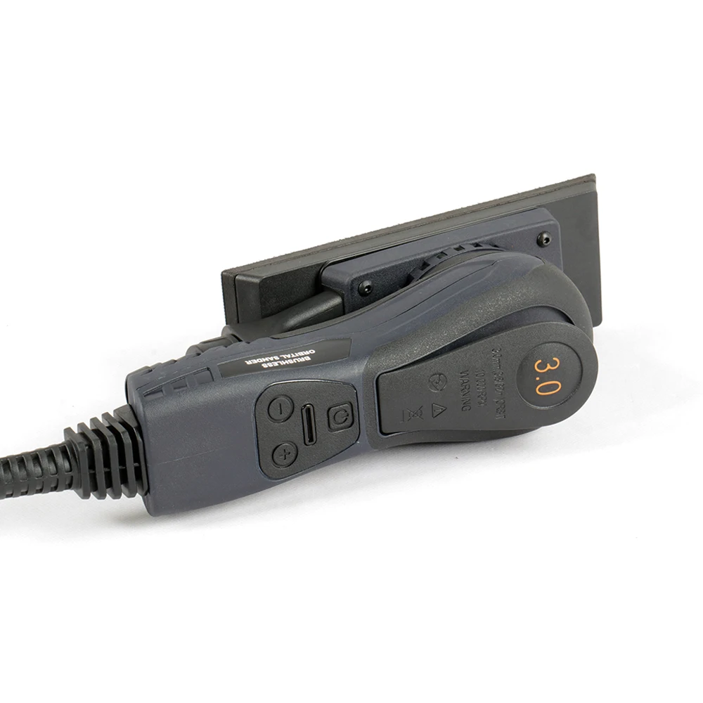 70*198 Square Orbital Electric Sander Brushless Sander 2.5mm 50mm For Car 400W
