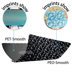 Enhanced Build Plate for 3D Printers - High-Quality PEI Sheet, 257x257mm (PEO PET double sides)
