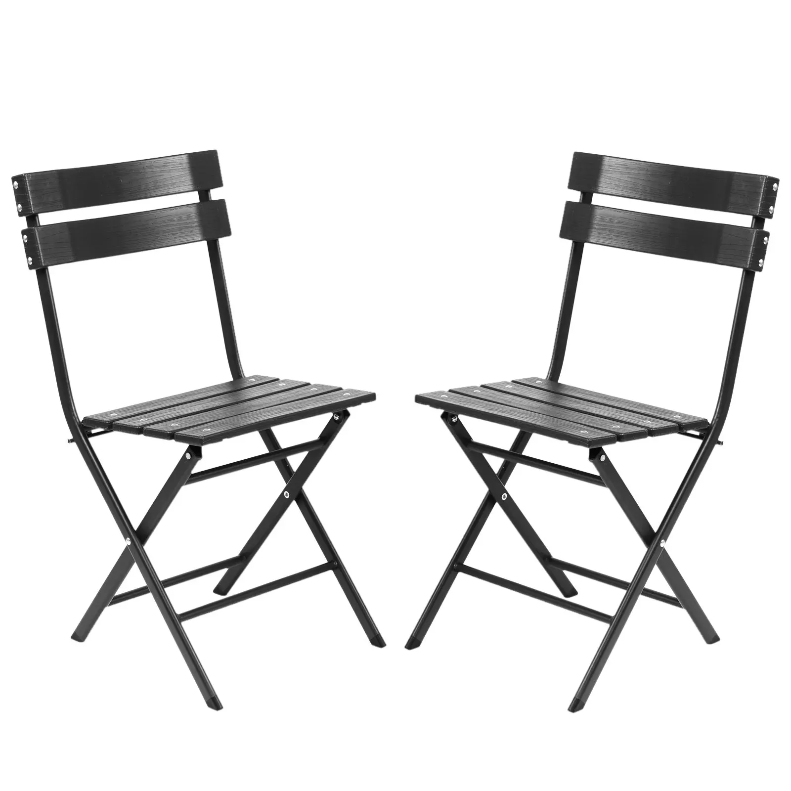 FoldingChairsSetof2CampingChairFoldingChairSetSteelFrame