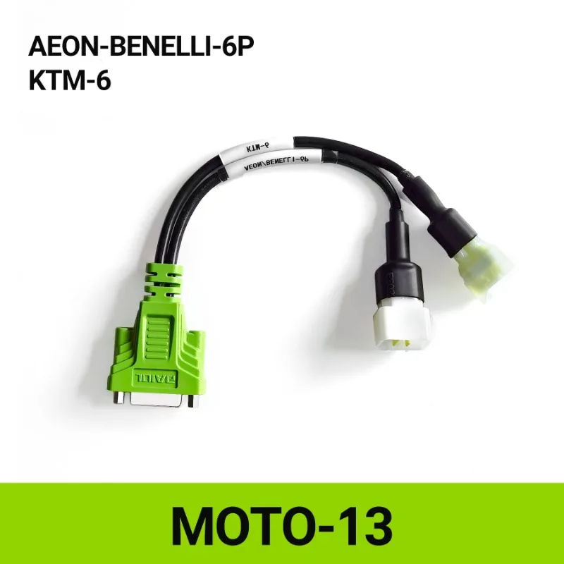 

OBD2 Diagnostic Cable For AEON / BENELLI-6P For KTM-6P Connector Diagnostic Cable