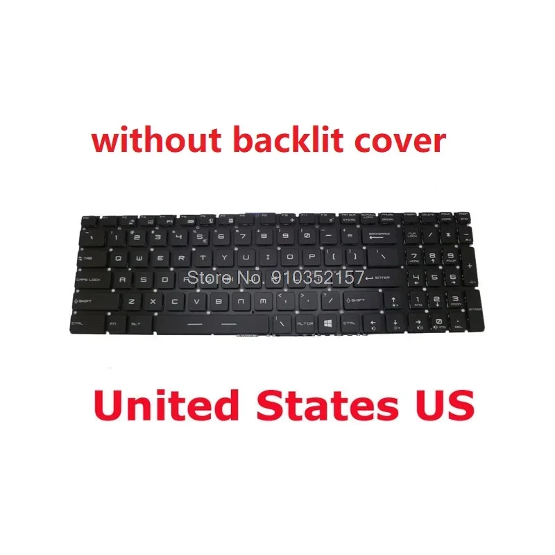 

Crystal Keyboard For MSI GE62 2QC 2QD 2QE 2QF 2QL 6QC 6QD 6QE 6QL 7RD 7RE GE62MVR 7RG GE62VR GS63 GS63VR 6RF 7RF GE72 6QF GL62