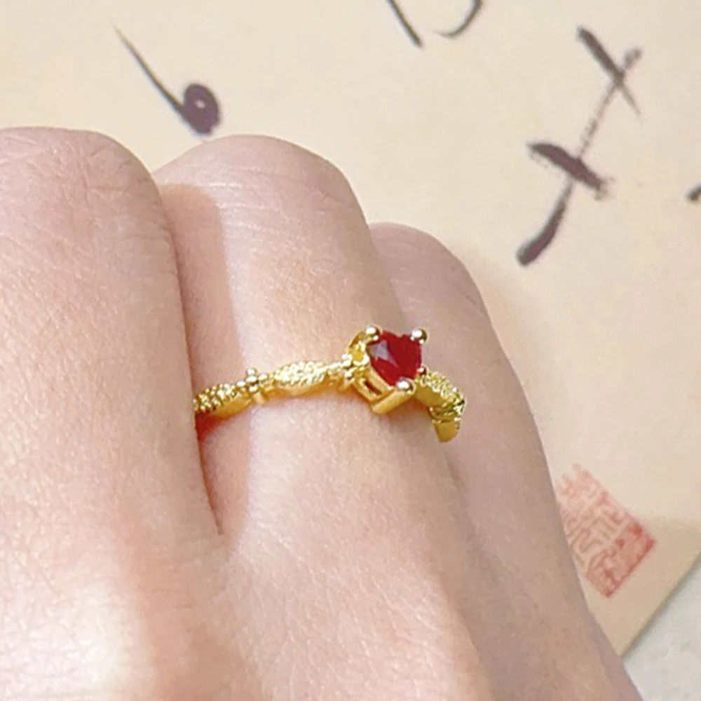 [韓国の人気ジュエリー] Dalmatian Ring PREEK】スクエアカボションダルメシアンストーンリング