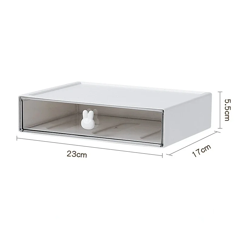Desktop Storage Box Organizer Drawer Type Transparent Acrylic Desk Stationery Hand Account Storage Rack Desk Simple Pen Holder pen holder desktop storage box stationery organizer stationery storage box desktop storage kit